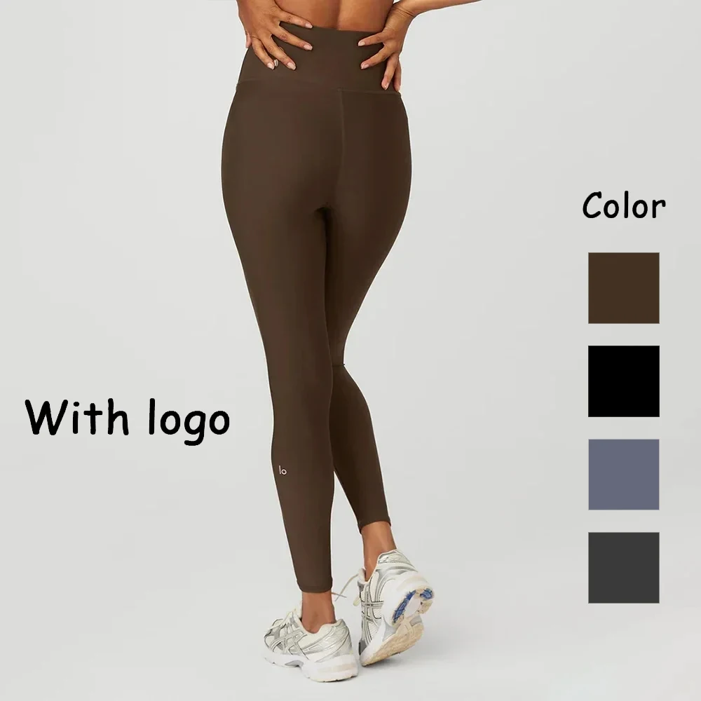 

AL Yoga Leggings for Women High-waist Legging High Stretch Tight Hip Lift Abdominal Compression Running Yoga Gym Workout Pants