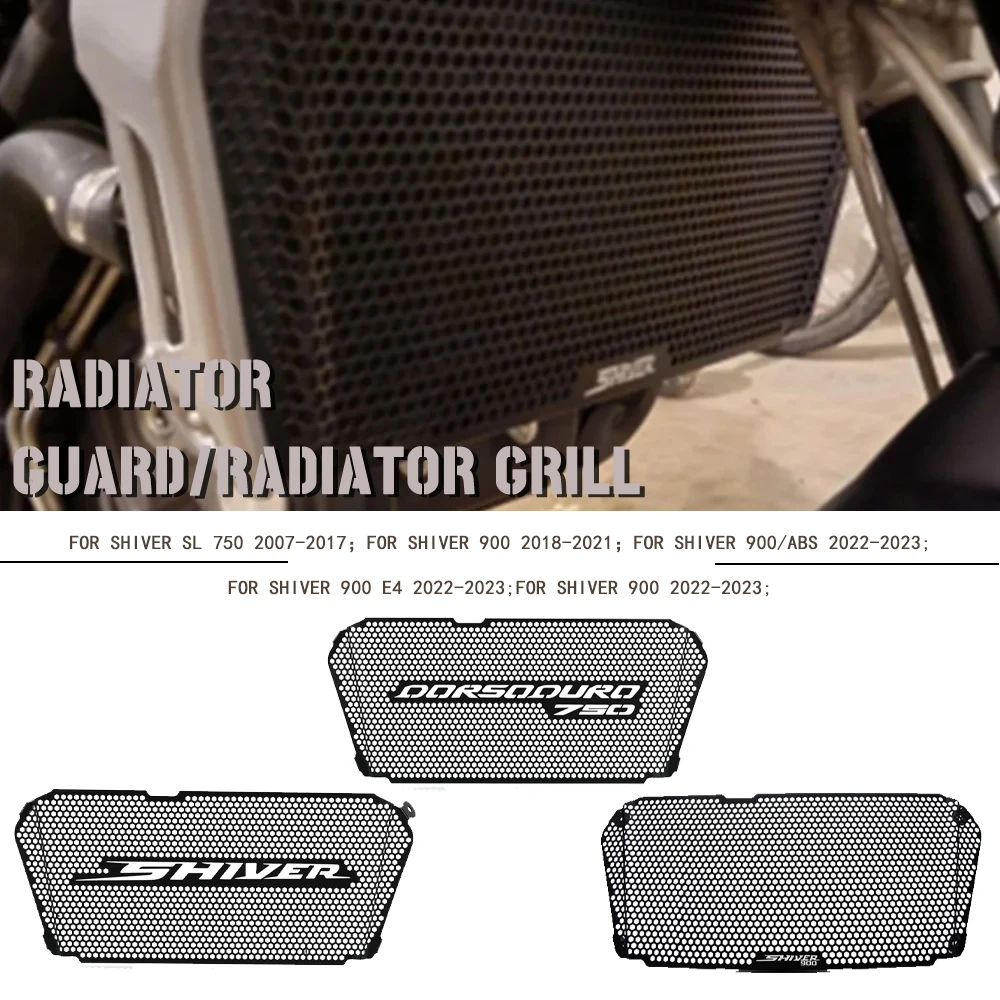 

Motorcycle Radiator Grille Guard Cover For Aprilia Shiver SL 750 2007-2017 Dorsoduro 750 Shiver 900/ABS Shiver 900 2018-2023