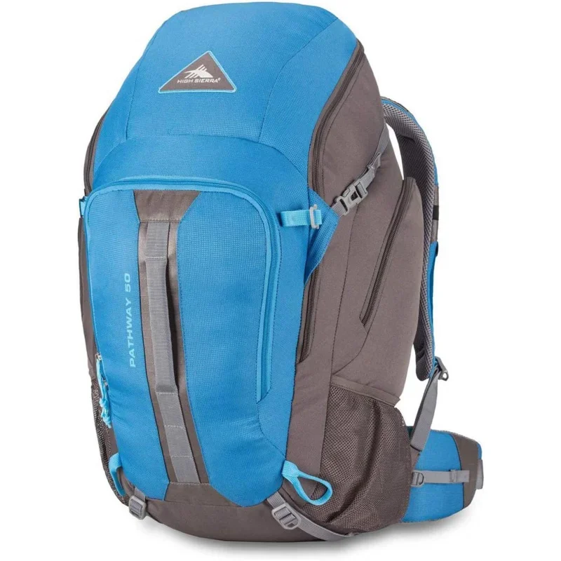Pathway Internal Frame Hiking Backpack, Mineral/Slate/Glacier, 50L