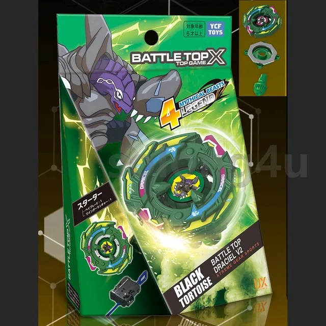 UX00 White Tiger Azure Dragon Black Tortoise Vermillion Bird Bey X