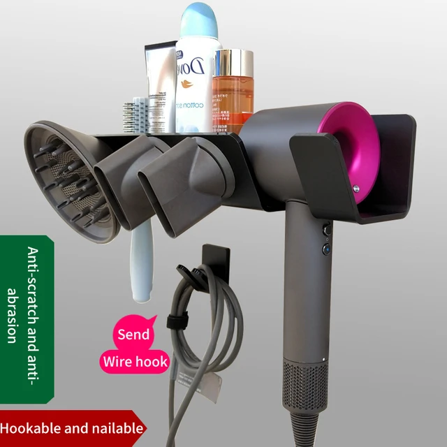 Hairdryer Holder For Dyson Supersonic Hair Dryer Holder