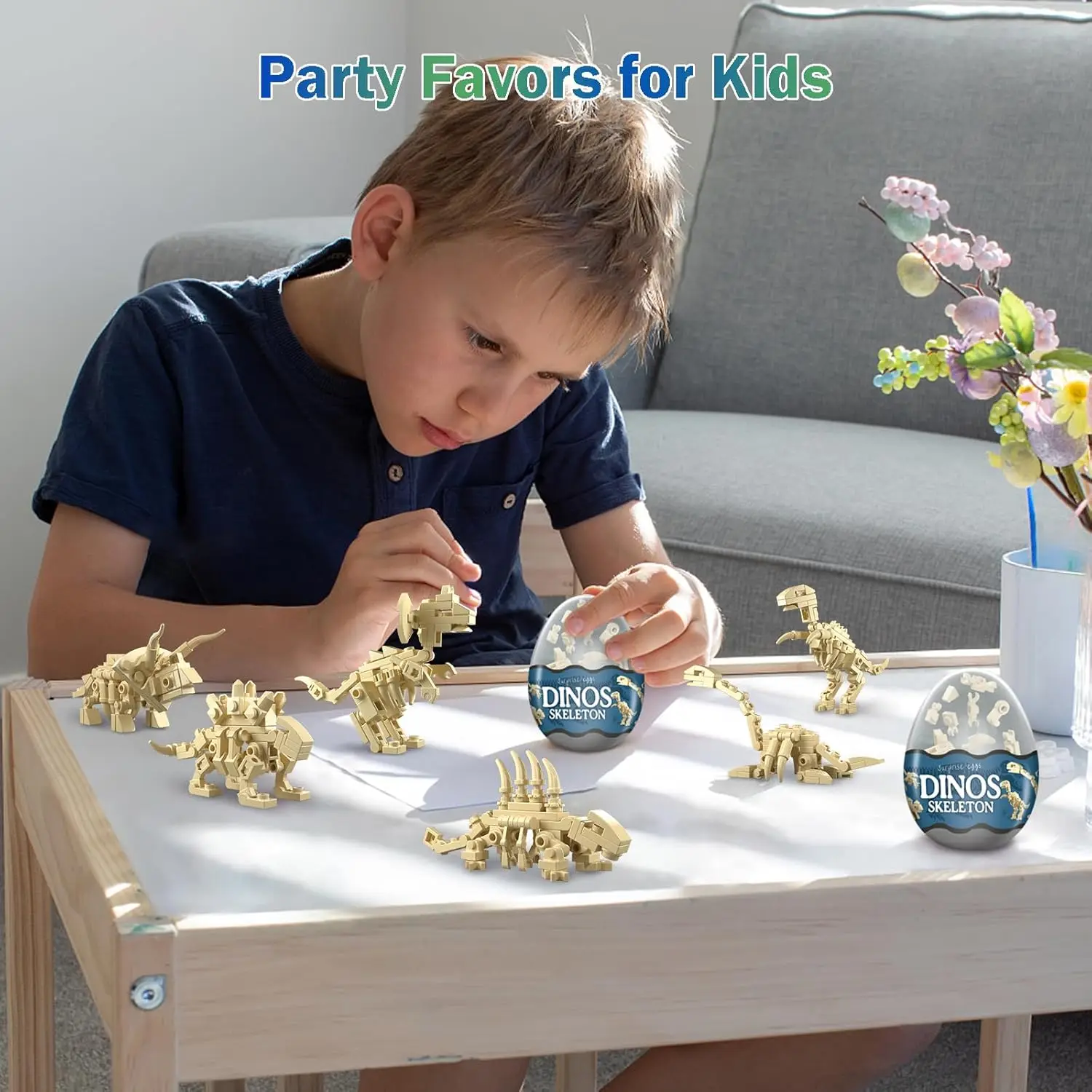 Dinosaur Skeleton Building Set 6