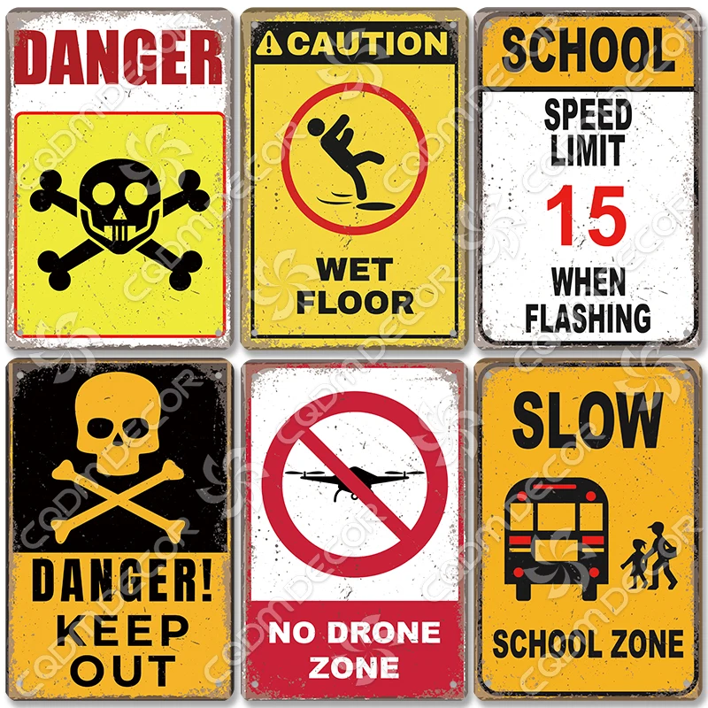Предупреждение опасность Олово вывеска металлическая пластина внимание Высокое напряжение держать вдали от замедления ВИНТАЖНЫЙ ПЛАКАТ Школа Торговый центр домашнее украшение для стен Предупреждение опасность Олово вывеска металлическая пластина внимание Высокое напряжение держать вдали от замедления ВИНТАЖНЫЙ ПЛАКАТ Школа Торговый центр домашнее украшение для стен