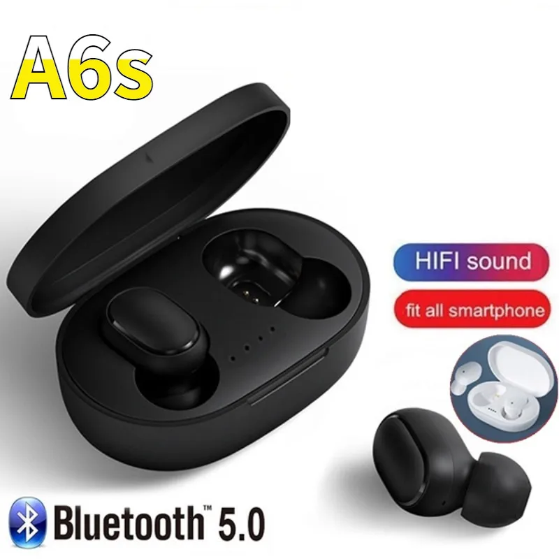 Cuffie Bluetooth Wireless Tws Auricolari Bluetooth 5.0 Auricolari Sportivi In-Ear Con Microfono Per Xiaomi Huawei Redmi
