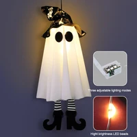 1/2/3pcs Halloween LED Light Up Witch Ghost for Halloween Party Home Indoor Outdoor Yard Decoration Scary Hanging Ornaments Gift 6