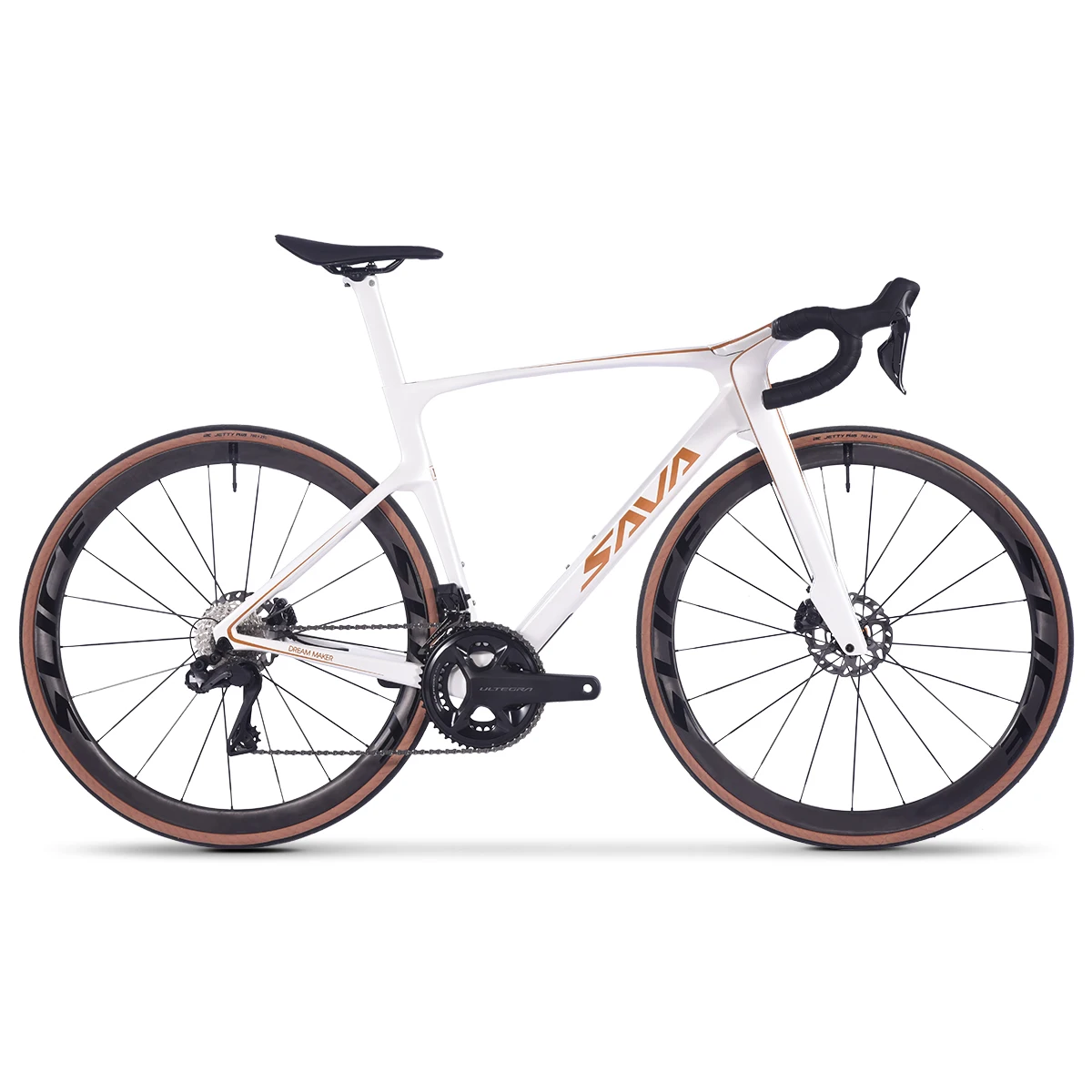 SAVA-Dream Maker Road Bike, Carbon Fiber Racing, Adult Competition