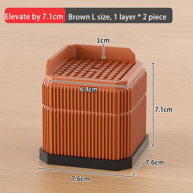 Brown L 1PC