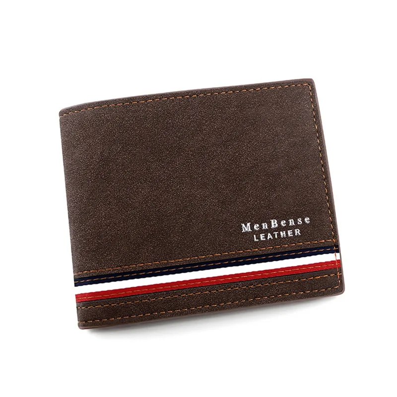 New Leather Wallet Men Luxury Slim Coin Purse Business Foldable Wallet Man Card Holder Pocket Clutch Male Handbags Tote Bag 4