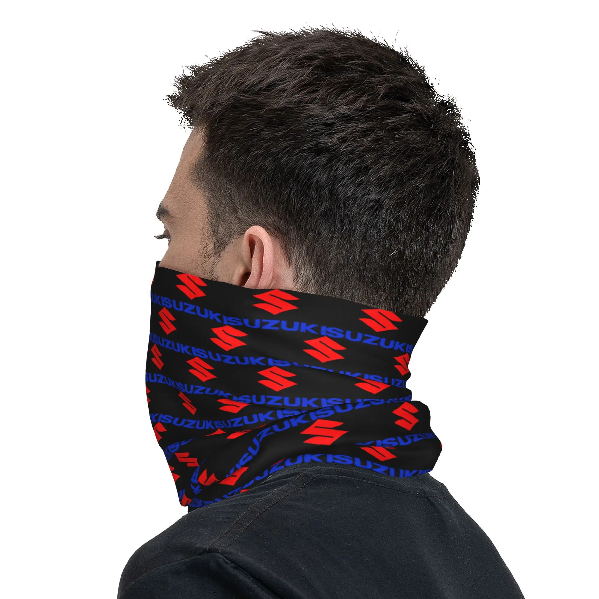 Bandana Scarf Neck Warmer for Motorcycle-Suzukies Motocross Enduro Cross Hiking Camping