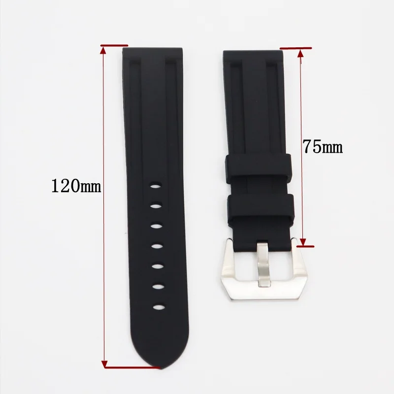 High Quality Silicone Waterproof Sport Watch Strap Replacement