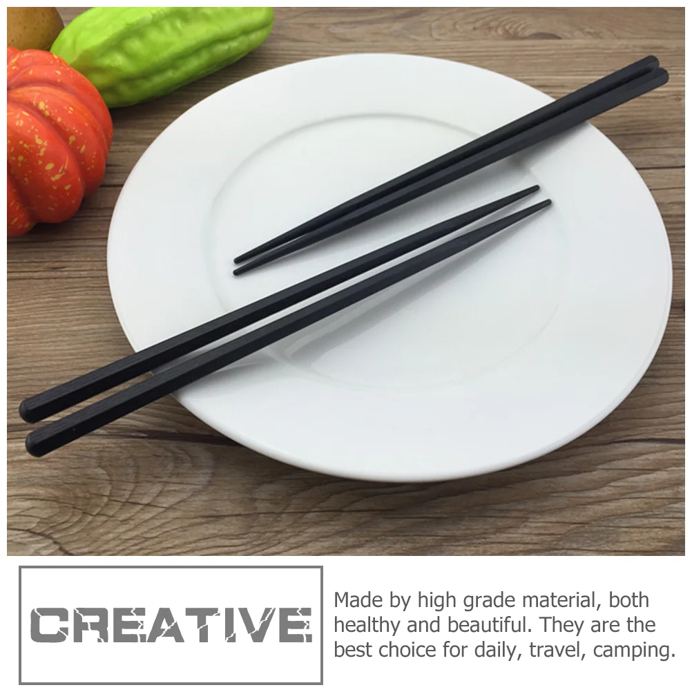 Of Japanese Style Anti-slip Hotpot Pointed Japanese Sushi Hot Pot Chopsticks Hexagon Shape Non-Slip Anti-slip Hotpot Pointed 2