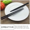 Of Japanese Style Anti-slip Hotpot Pointed Japanese Sushi Hot Pot Chopsticks Hexagon Shape Non-Slip Anti-slip Hotpot Pointed 2