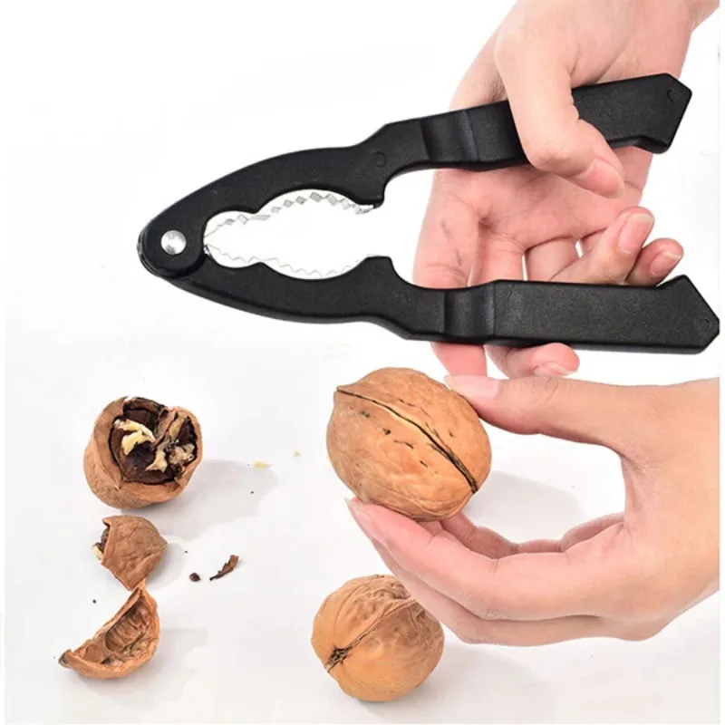 Walnut Cracker Portable Nut Opener Sheller for Almond Pecan Kitchen Accessories Tools Compact and Easy To Store  Handy Opener