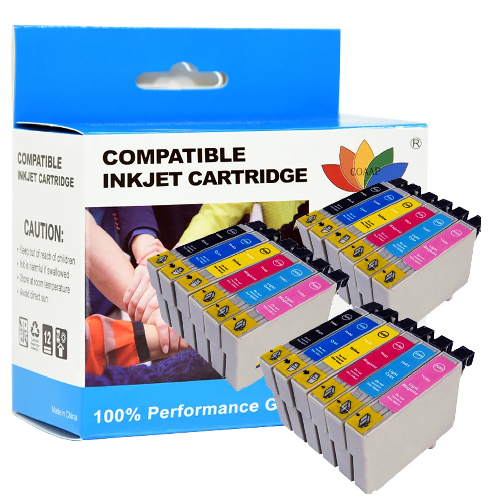 Compatible Ink Cartridge for Epson Stylus R340 RX500 RX600 R300 R300M ...