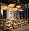 Handmade Natura Woven Lamp Wooden Bamboo Chandeliers Creative Rattan Pendant light for Japanese Restaurant Decorative Lighting 1