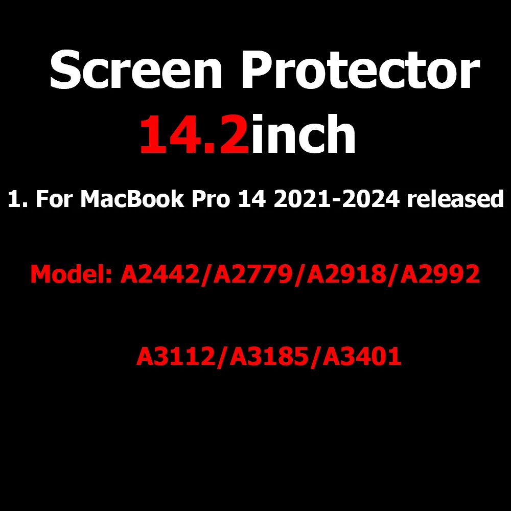 Premium 14.2-Inch Laptop Screen Protector - Tempered Glass