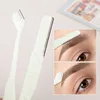 Eyebrow Trimmer Portable Double Head Protective Mesh Blade Shaver Eye Brow Epilation Hair Removal Cutters Safe Woman Makeup Tool 4