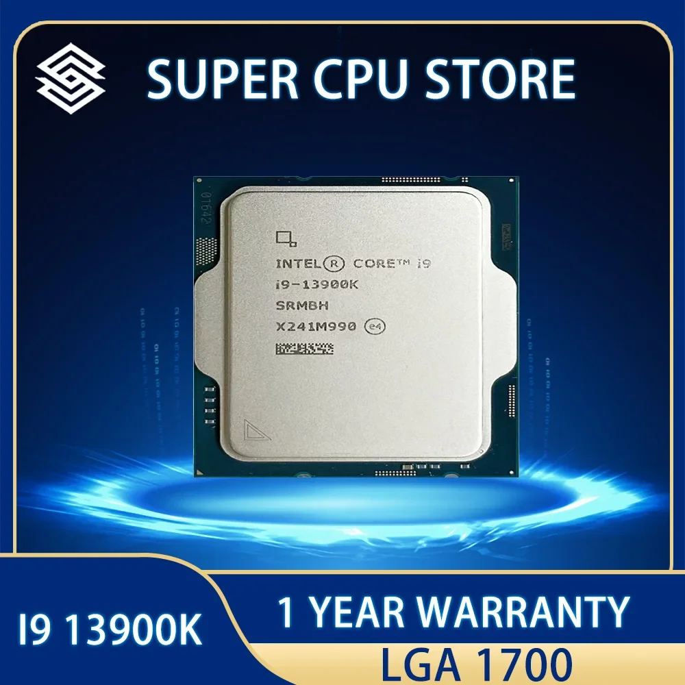 

Процессор Intel Core i9-13900K i9 13900K, 3,0 ГГц, 24 ядра, 32-поточный ЦПУ, 10 нм, L3 = 36 м, 125 Вт, LGA 1700 лоток, новый