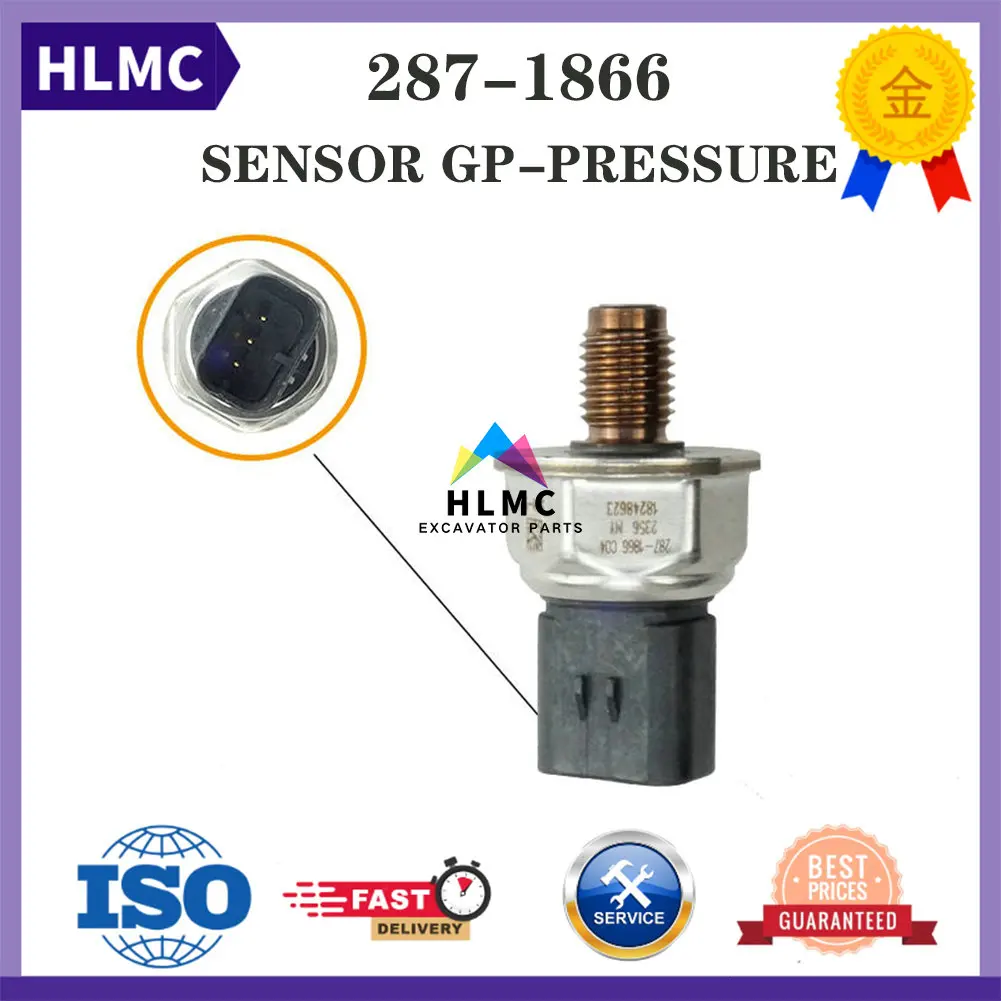 

Аксессуары для экскаватора датчик давления топливной рейки 5PP4-9 287-1866 2871866 CA2871866 C04 2465 C03 0125 17189717 E336E C175-16 SR4B