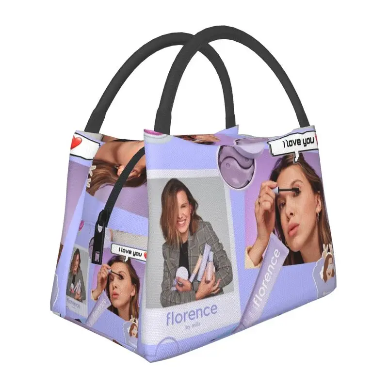 

Florence By Mills Resuable Lunch Boxes for Women Waterproof Cooler Thermal Food Insulated Lunch Bag Travel Work Pinic Container