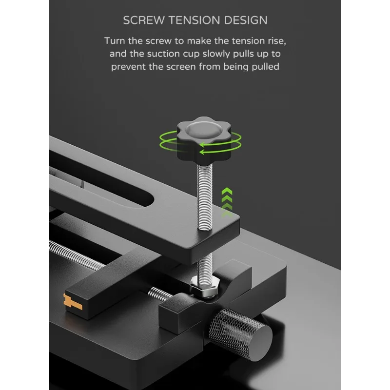 Ifixs ICF6 휴대폰 LCD 화면 분해 열기 도구, 아이폰 안드로이드 휴대폰용, LCD 화면 후면 커버 분리기 고정장치