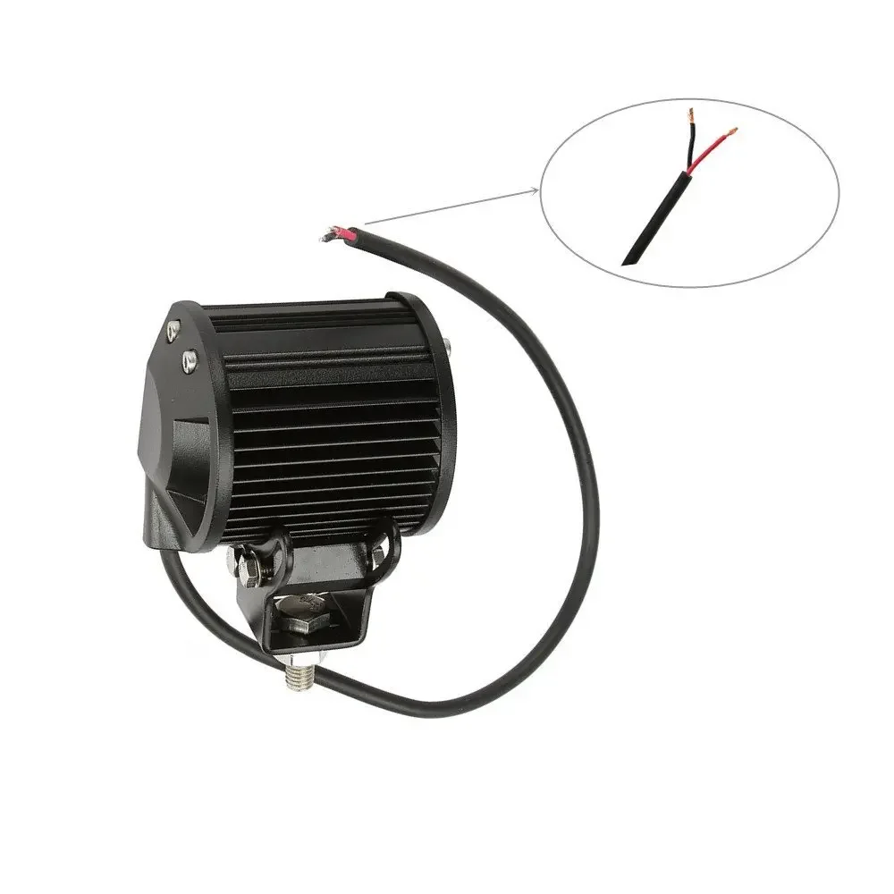 12V 24V 4인치 18W LED 작업등 바 램프 (오토바이, 트랙터, 보트, 오프로드, 4WD, 4x4 트럭, SUV, ATV용)