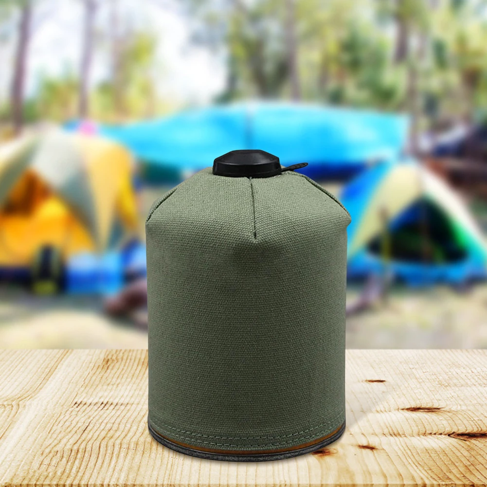 Camping Gas Tank Case 3 Sizes Gas Canister Protective Cover Fuel Cylinder Storage Bags Air Bottle Wrap Sleeve Protector