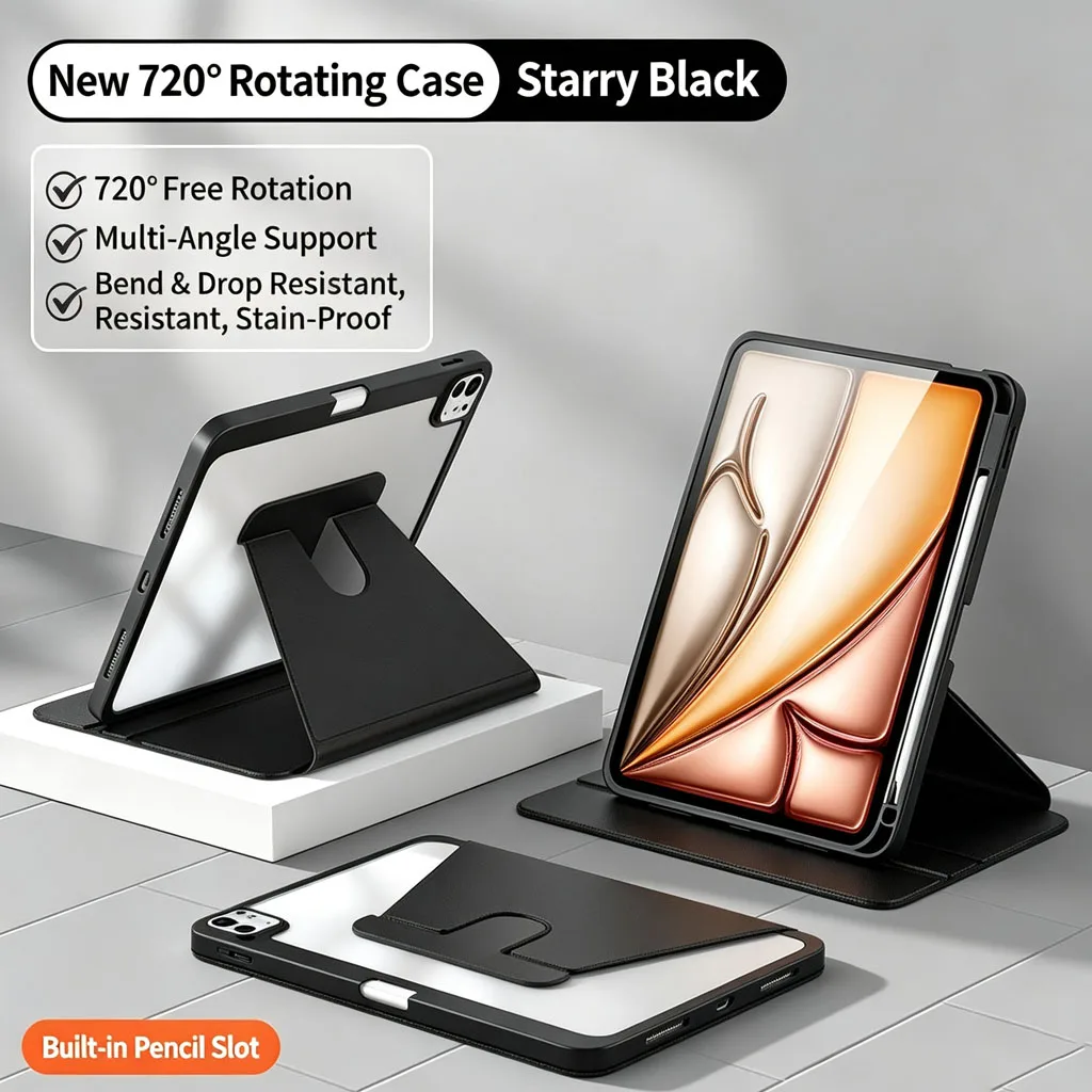 Versatile 360° Rotating Stand Cover