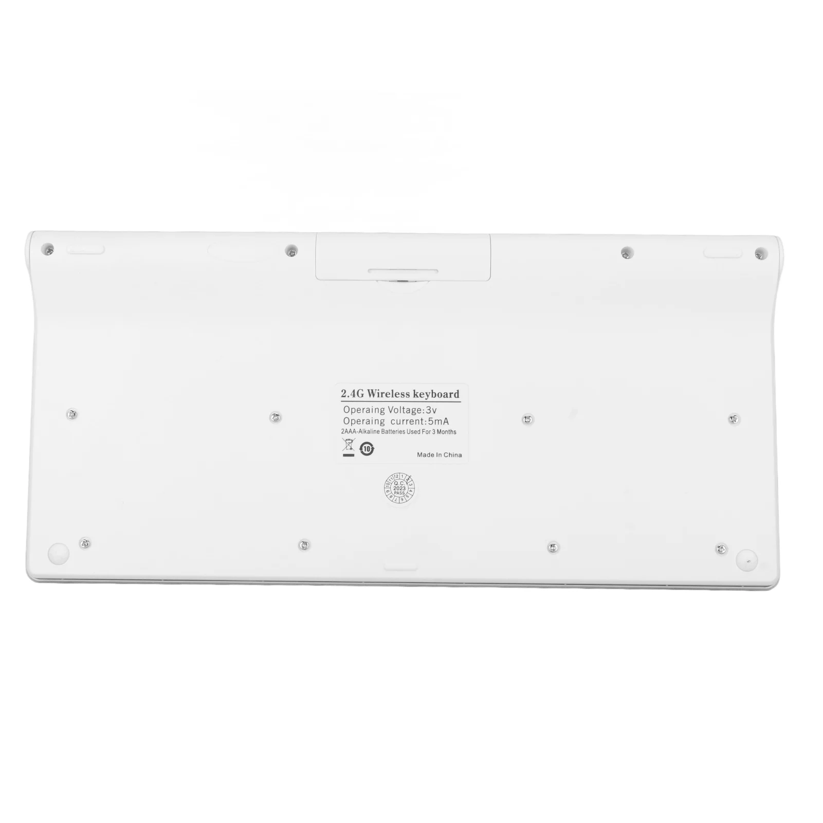 2.4G 무선 키보드 마우스 키트 홈 PC 노트북 용 USB 수신기가있는 슬림 자동 스마트 무선 키보드 마우스 세트