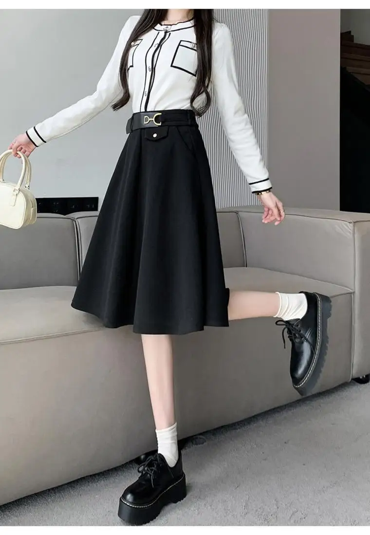 Рисунок 5 - Женская твидовая юбка в стиле Хепберн