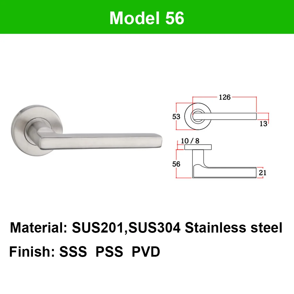 BBDHOME Door Handle 9050 Lock Body Magnet Mortise Set Bathroom Escutcheon Wooden WPC Door Stopper Flush Hinge Israel Market door handle lock