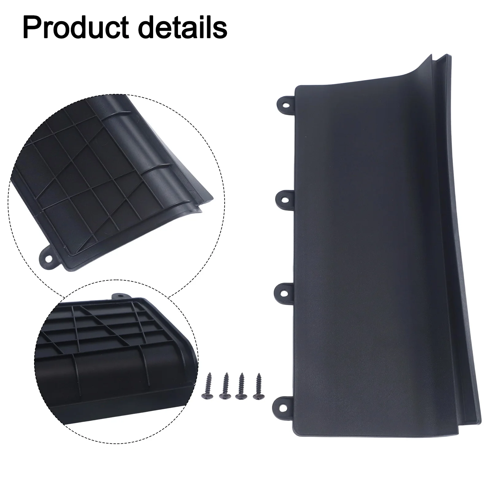 2007–2015 MINI-Teile, Batteriedeckel für MINI-Fahrzeugrestaurierung, schwarze Kfz-Teile, hochwertiges Kunststoffmaterial – Detail 12