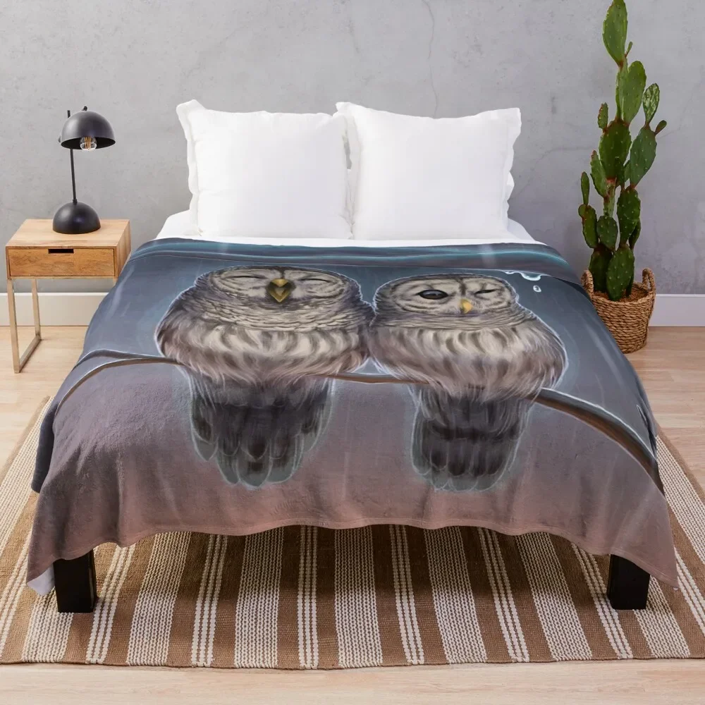 

Rain cover Throw Blanket Plaid For Decorative Sofa Soft Big fluffy Blankets