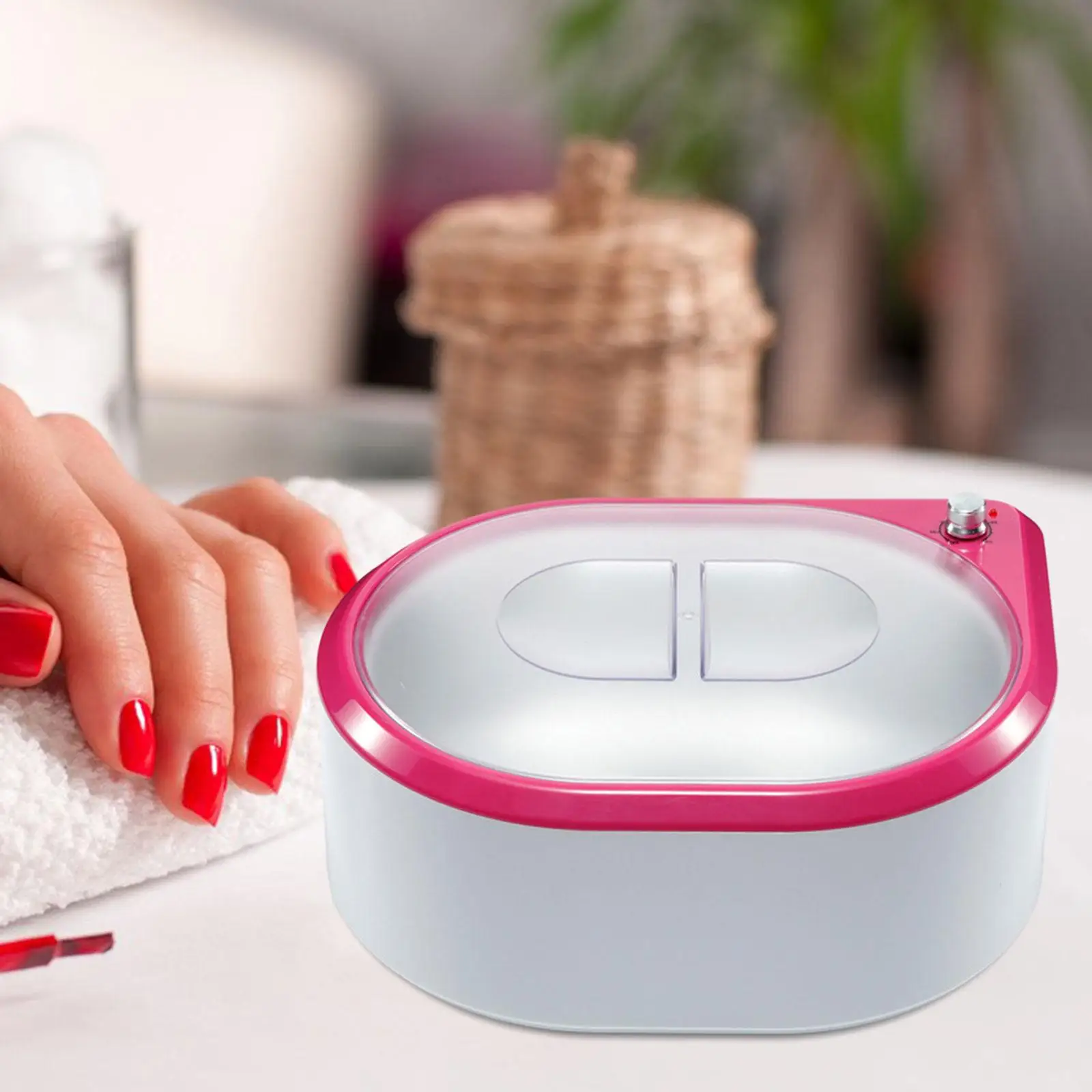 Paraffin Waxing Machine Hand Heater Bath Salon, Temperature Control Waxing Heater, Paraffin Bath for Hand and Feet
