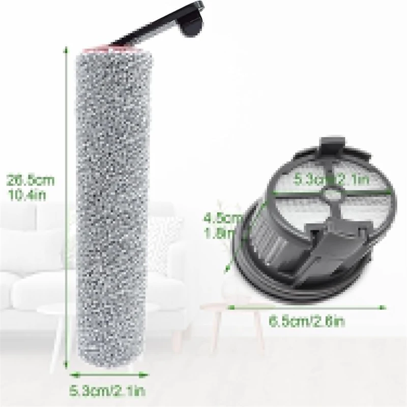 Description Picture 3 of itemCompatible con Dreame H14 Pro / H14 Dual / H14 / H20 Pro Plus / H20 Ultra / H30 Ultra Piezas de Repuesto para Aspiradora Cepillo