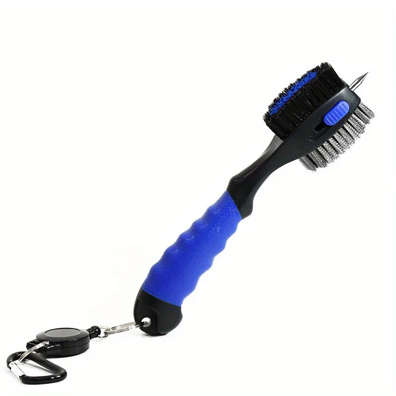 Golf club cleaning brush  groove cleaner, retractable large head brush golf accessories BH005 5