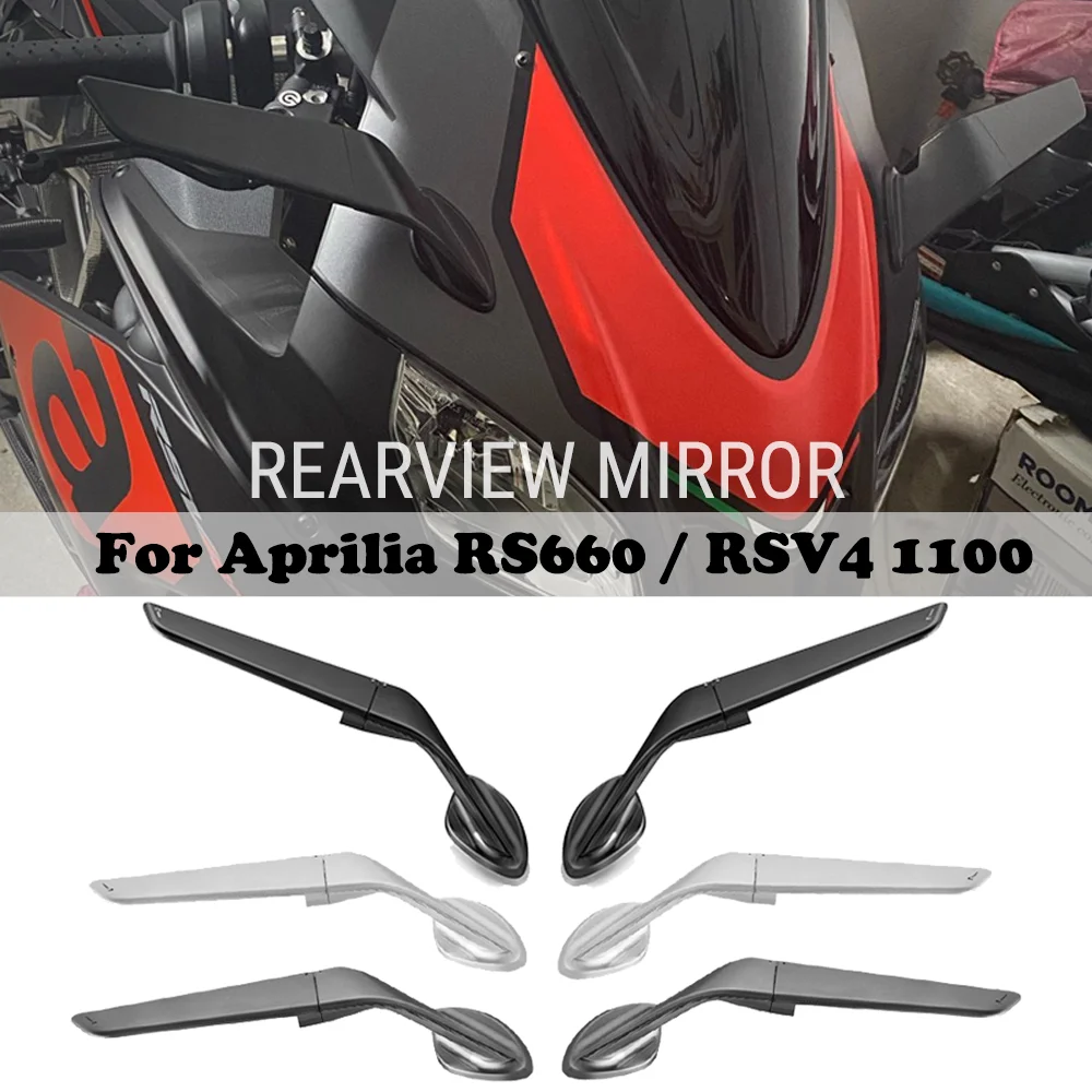 Stealth Mirrors Fits For Aprilia Rs660 / Rsv4 1100 2021 Motorcycle