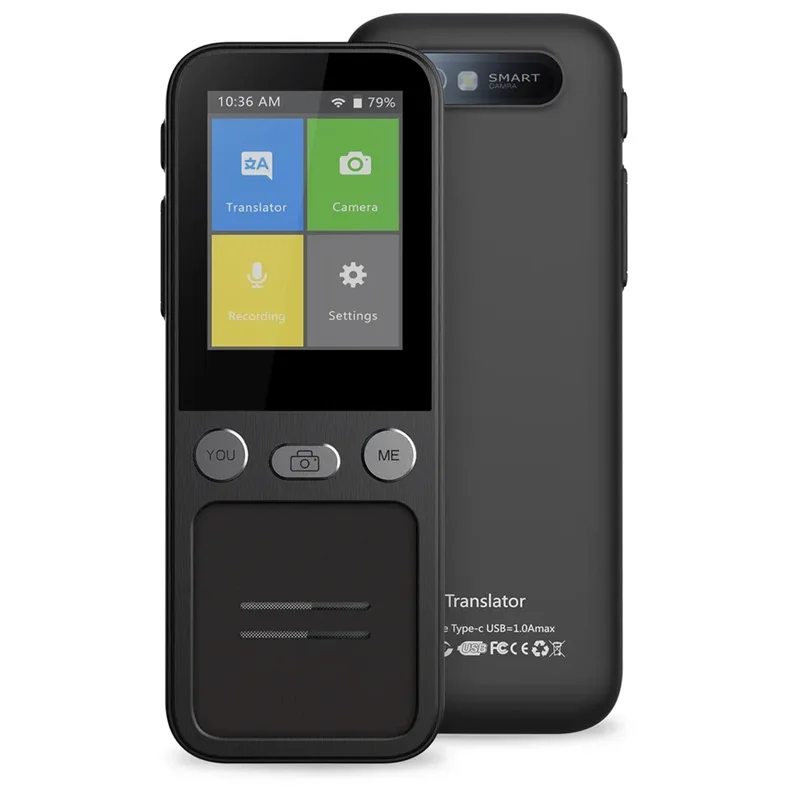 Smart Voice T16 Translator Machine 138 Multi Languages in Real Time Online Instant Off Line Translation AI Learning Conversion