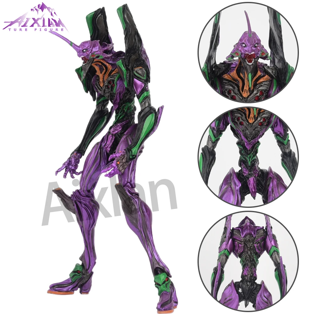 Aixlan 22Cm Mecha Dream Eva-00 Pvc Action Figure Eva-01 Eva-02 Eva-03 Figurine Modello Da Collezione Giocattoli Regalo Per Bambini