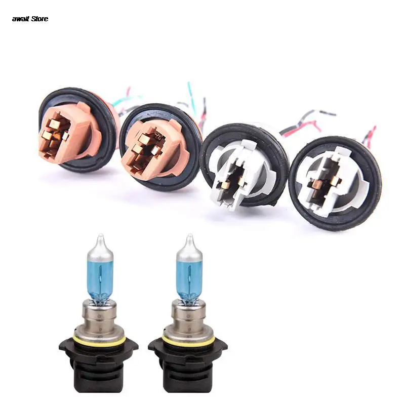 T20 7440 7443 LED Bulb Holder LED Socket Adapter Connector Parking Side Light Lamp Wiring Harness Adaptor Socket 2Pcs led lamp bulb base light holder lamp holder light bulb socket socket connector plug adapter