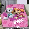 Cute P-PatrolS Cartoon P-PAWs Printed Blanket Picnic Blankets Warm Blanket Soft Comfortable Blanket Home Travel Birthday Gift 3