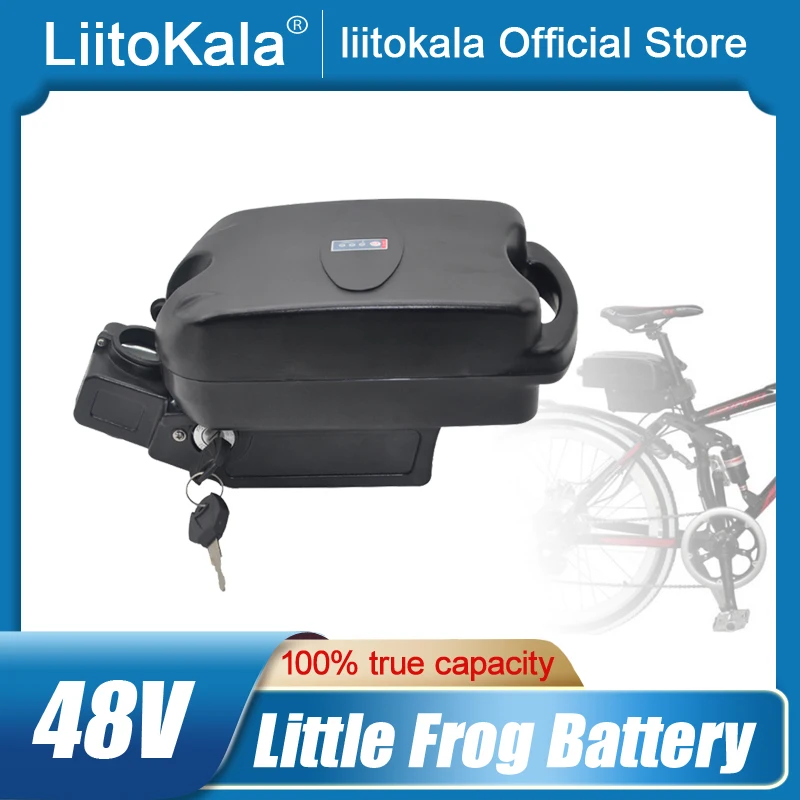 E-bike Accu 60V, 8Ah 10Ah 20Ah 30Ah 40Ah Lithium Accu For Elektrische Fietsen, Waterdichte PVC Accu 60V Met Ingebouwd BMS En Lader For 1000W 750W 500W