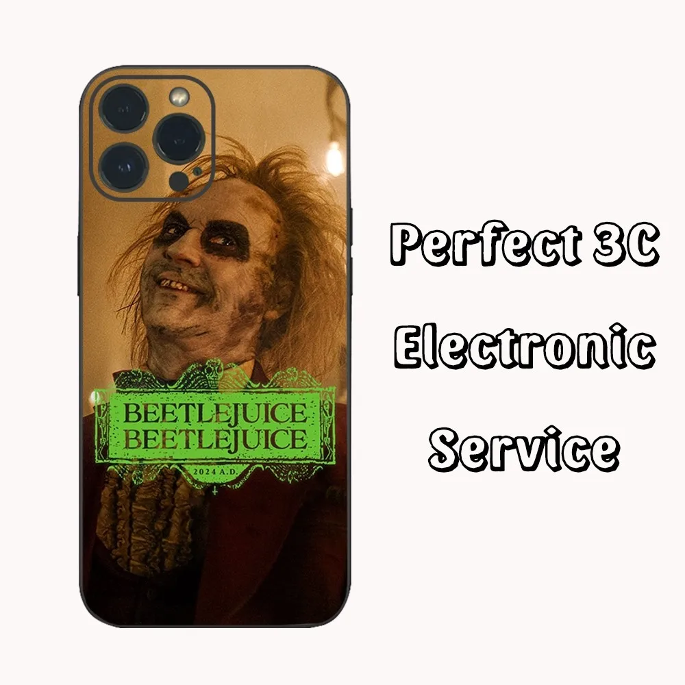 thumbnail image 1 of Hot Movie B-BeetlejuiceS 2 Phone Case For iPhone15 14 13 12 Mini 11 Pro XS Max X XR SE5 6 7 8 Plus Soft Silicone Cover, 1 of 5