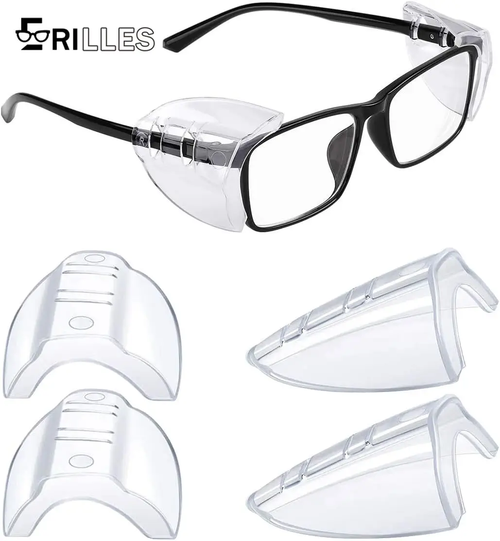 범용 미끄럼 방지 안경테 팁, 안경용 실리콘 코 패드, 스포츠, 독서, 일상 사용..