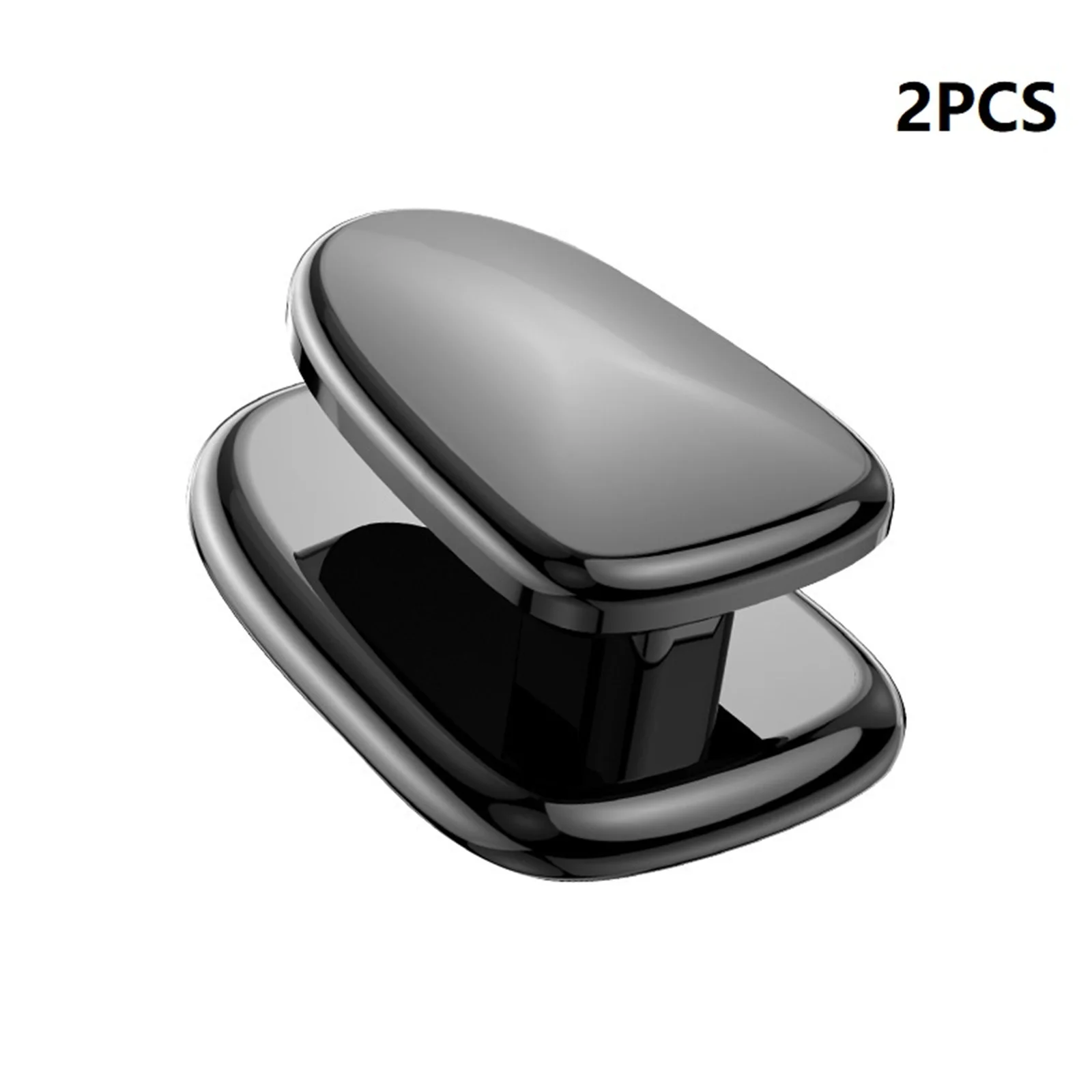 

2Pcs Car Mini Hooks Metal Vehicle Clip Sticker Holder Mini Fastener For Cable Headphone Key Hanger Organizer Storage Hanger