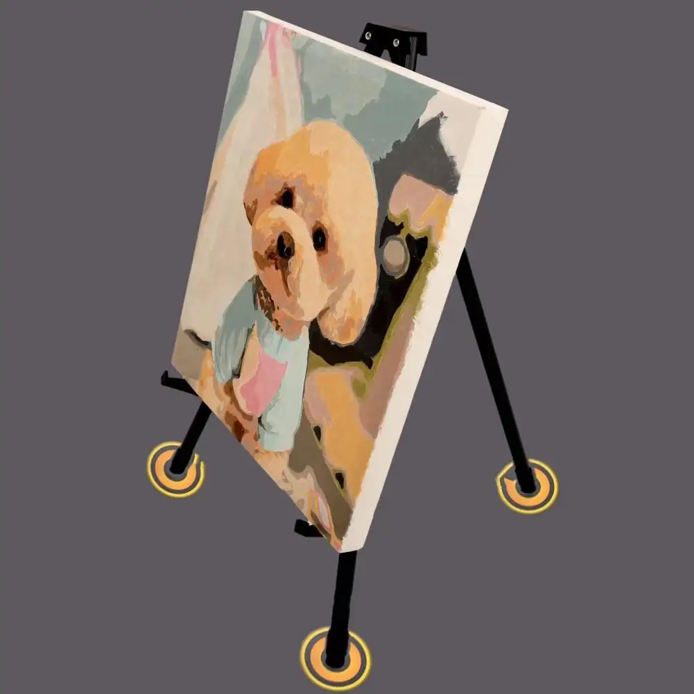 Table Stable Easel Easel with Non-slip Feet Portable Height Adjustable Table Stand Versatile Tripod for Art Events