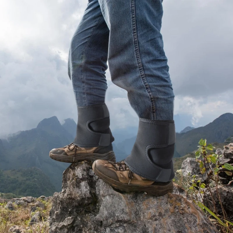 Waterproofs Leg Gaiters Adjustable Snow Boot Gaiters Warmer Shoes Cover for Hiking, Walking, Hunting, Mountain Climbing
