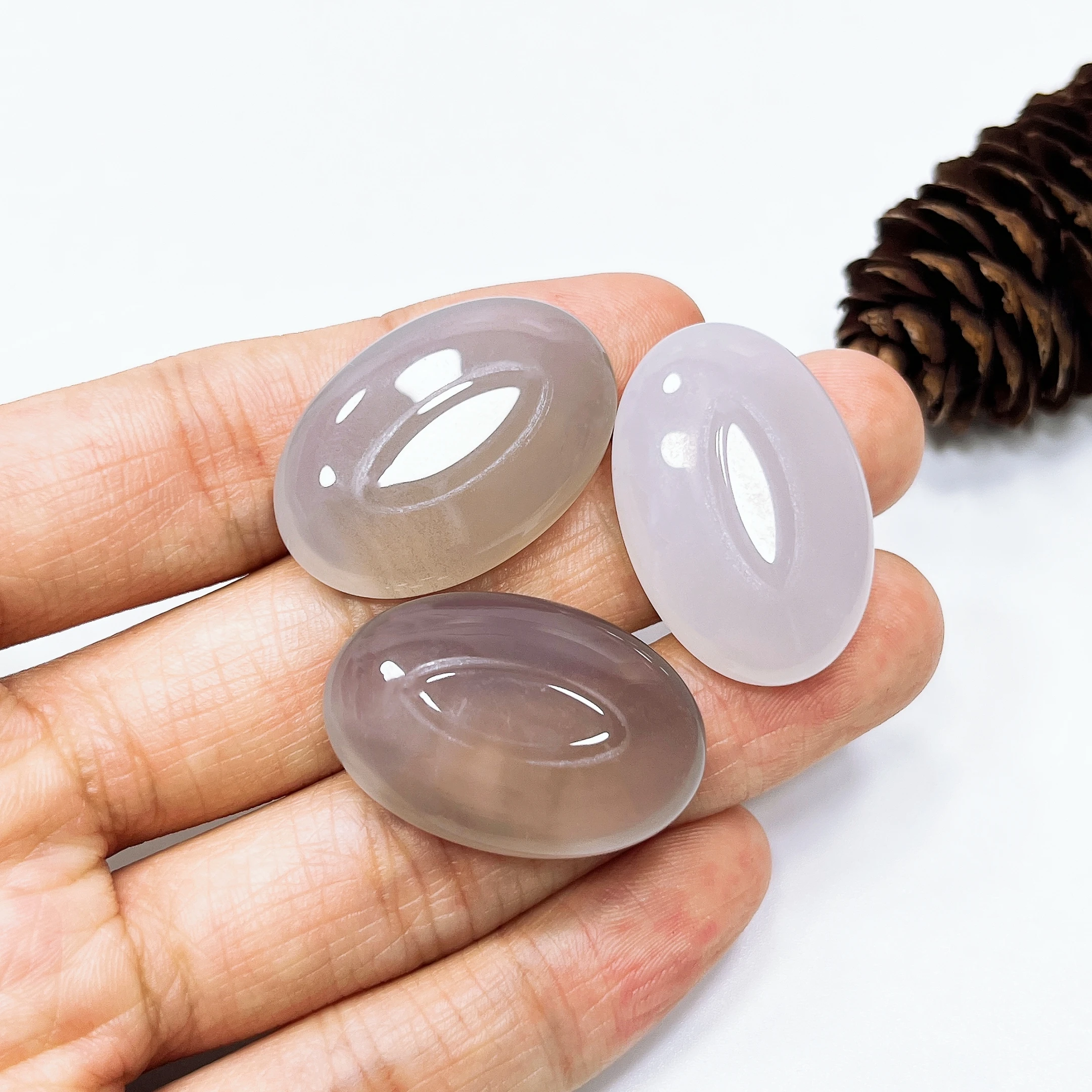 Natural Agate Crystal Pocket Palm Stone Thumb Toy Hot Compress Forgetting Worries Healing Health Home Garden Decoration Gift