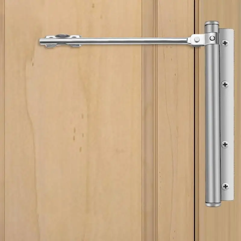 Commercial Door Closer Stainless Steel Automatic Door Closer Adjustable Commercial Self-Closing With Flexible