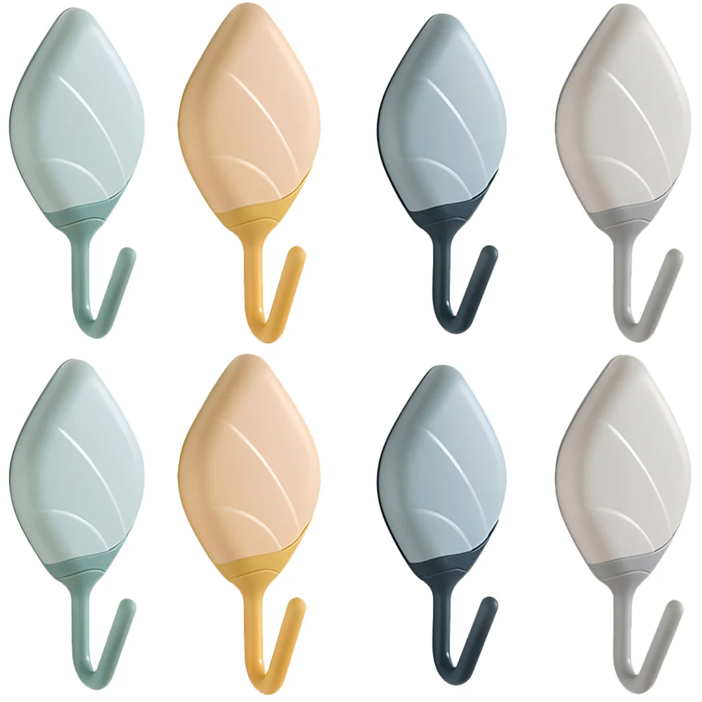 

8 шт., декоративные клейкие крючки для ванной комнаты